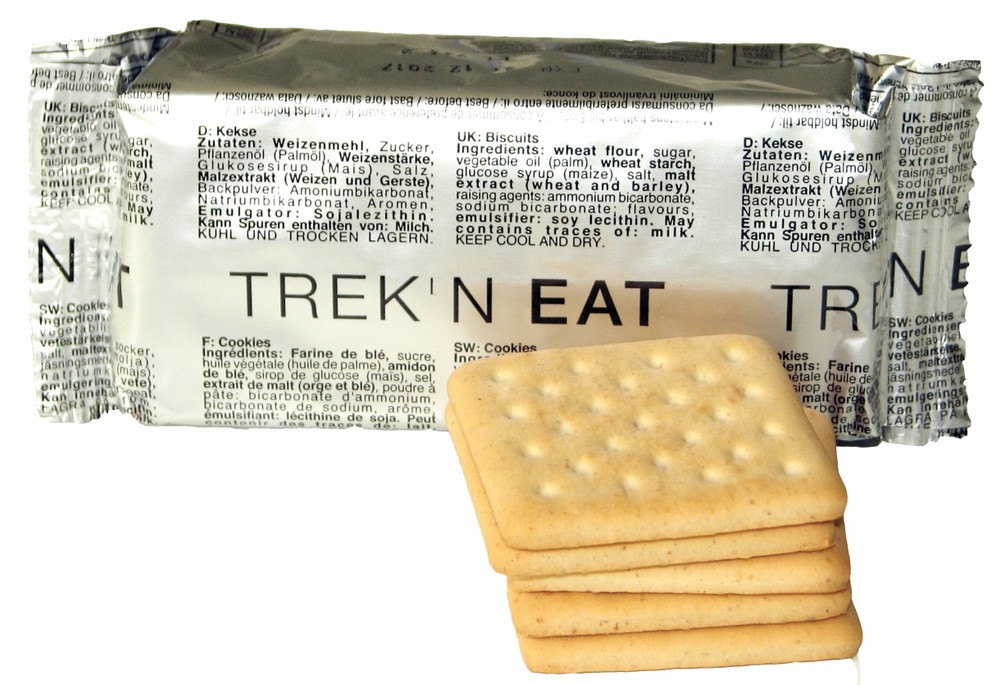 Треккинговое печенье Trek'n Eat Biscuits (100 пачек в коробке)