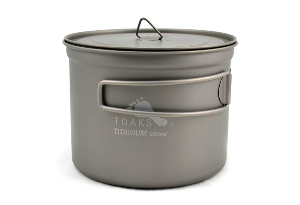 Титановый котелок TOAKS Titanium 900ml (POT-900-D115)
