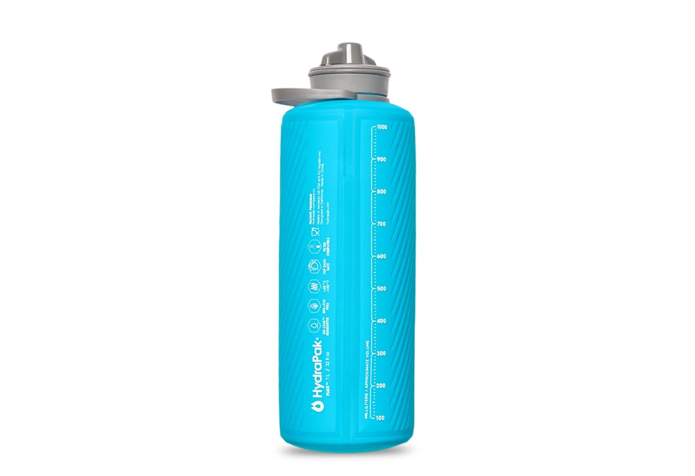 Мягкая бутылка HydraPak Flux 1 л Malibu Blue