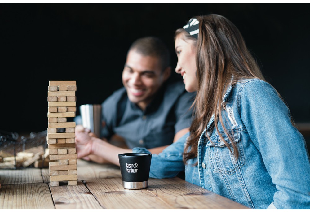 Термостакан-тумблер Klean Kanteen Insulated Tumbler Shale Black (matt) 237 мл