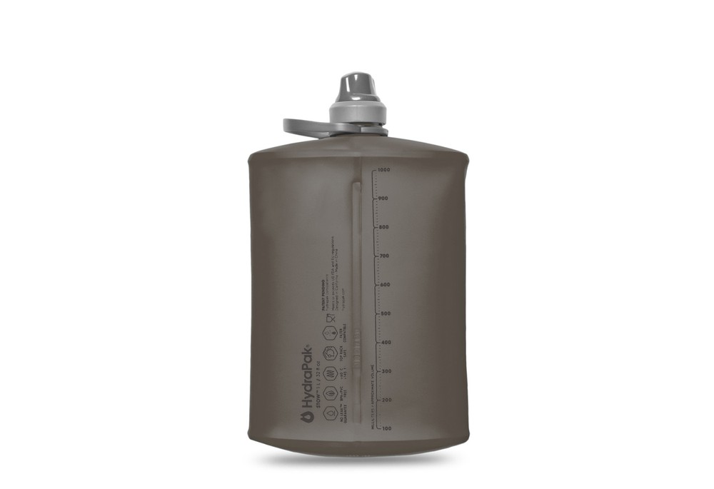 Мягкая фляга HydraPak Stow Mammoth Grey 1 л