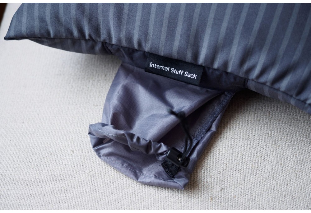 Ультралегкая надувная подушка NEMO Fillo Elite Shale Stripe
