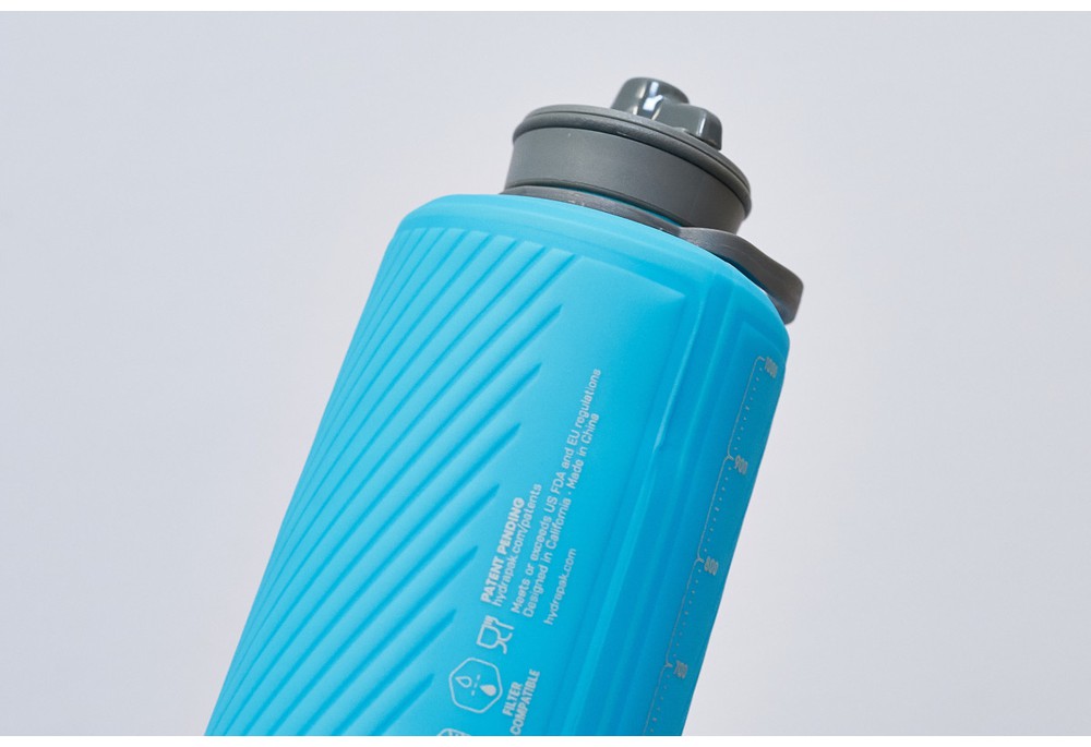 Мягкая бутылка HydraPak Flux 1 л Malibu Blue