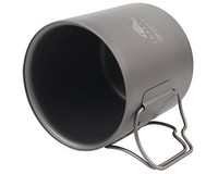 ТИТАНОВАЯ ЧАШКА С ДВОЙНЫМИ СТЕНКАМИ TOAKS Titanium Double-Wall 450ml (CUP-450-DW)