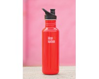 Спортивная бутылка для воды Klean Kanteen Classic Sport Cap Mineral Red 800 мл