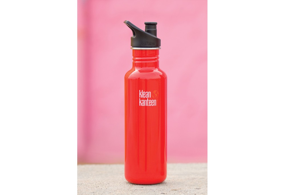 Спортивная бутылка для воды Klean Kanteen Classic Sport Cap Mineral Red 800 мл