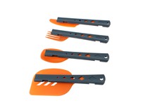 Набор столовых приборов с лопаткой Summit 4PC Cutlery & Spatula Set Orange (4 предмета)