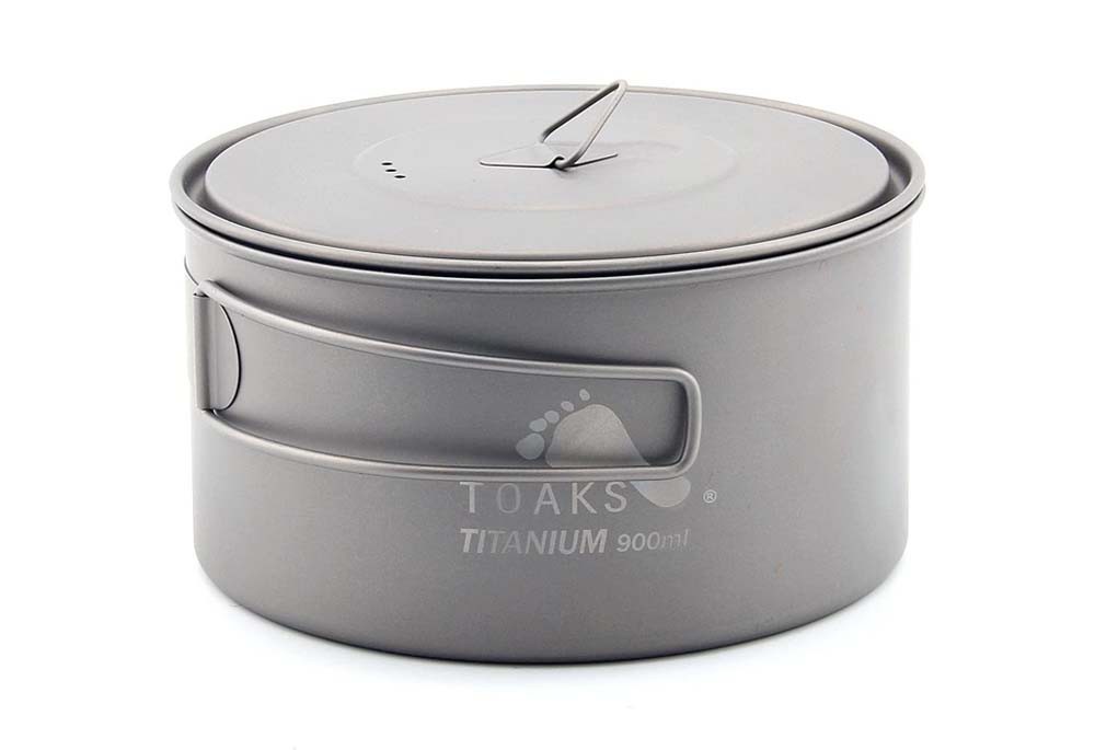 Титановый котелок TOAKS Titanium 900ml (POT-900-D130)