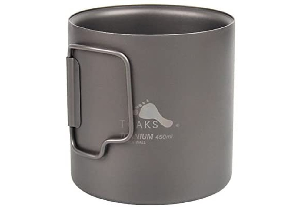ТИТАНОВАЯ ЧАШКА С ДВОЙНЫМИ СТЕНКАМИ TOAKS Titanium Double-Wall 450ml (CUP-450-DW)